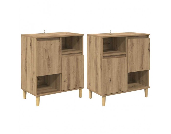 Sonata H Скейдбордове 2 pcs Дъб 60 x 35 x 70 cm Инженерно дърво