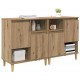 Sonata H Скейдбордове 2 pcs Дъб 60 x 35 x 70 cm Инженерно дърво