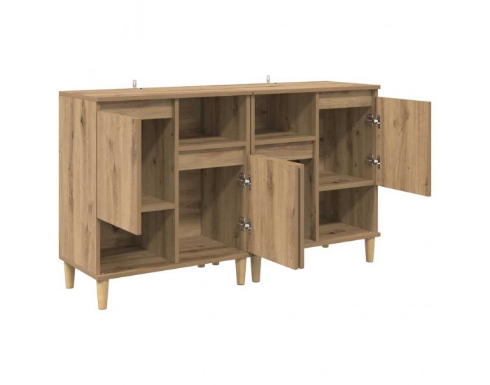 Sonata H Скейдбордове 2 pcs Дъб 60 x 35 x 70 cm Инженерно дърво