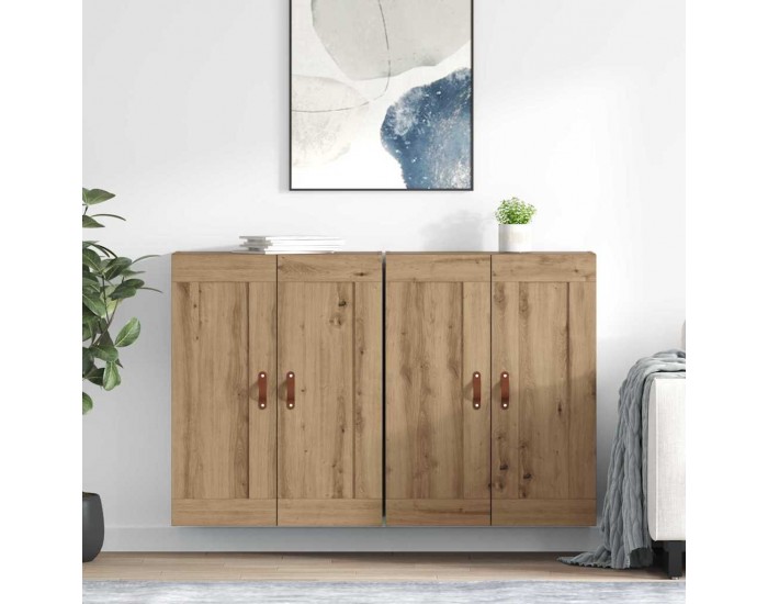 Sonata H Стенно монтирани шкафове 2 pcs Дъб 69,5 x 34 x 90 см