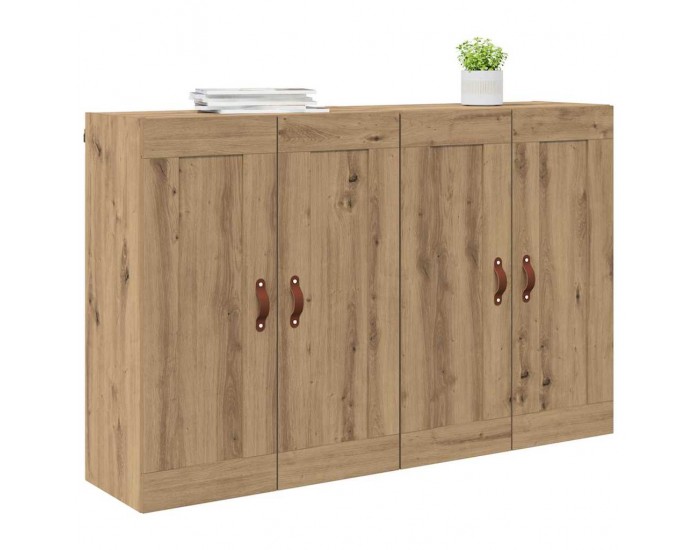 Sonata H Стенно монтирани шкафове 2 pcs Дъб 69,5 x 34 x 90 см