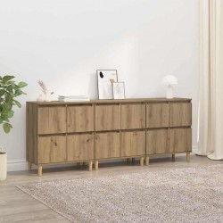 Sonata H Скейдбордове 3 pcs Дъб 60 x 35 x 70 cm Инженерно дърво - Corpuri, vitrine, biblioteci modulare