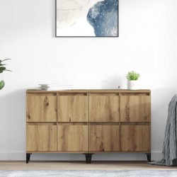 Sonata H Скейдбордове 2 pcs Дъб 60 x 35 x 70 cm Инженерно дърво - Corpuri, vitrine, biblioteci modulare