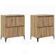 Sonata H Скейдбордове 2 pcs Дъб 60 x 35 x 70 cm Инженерно дърво