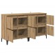 Sonata H Скейдбордове 2 pcs Дъб 60 x 35 x 70 cm Инженерно дърво