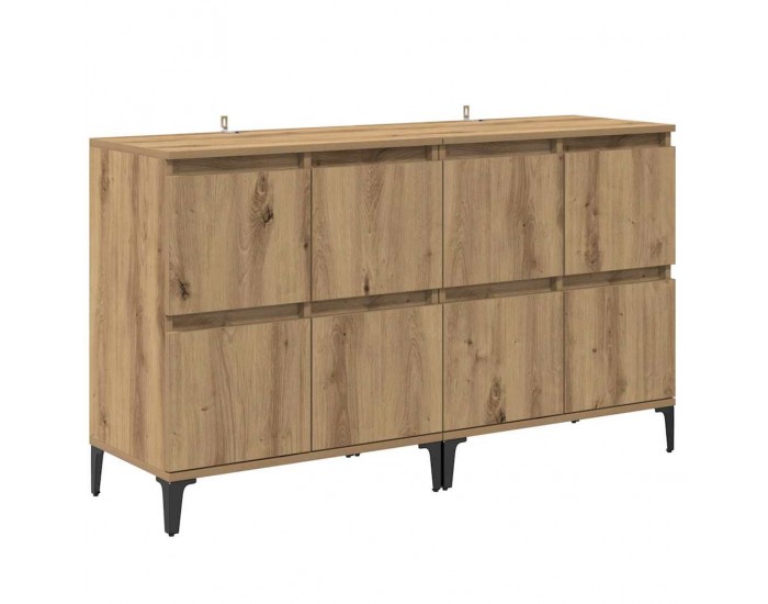 Sonata H Скейдбордове 2 pcs Дъб 60 x 35 x 70 cm Инженерно дърво
