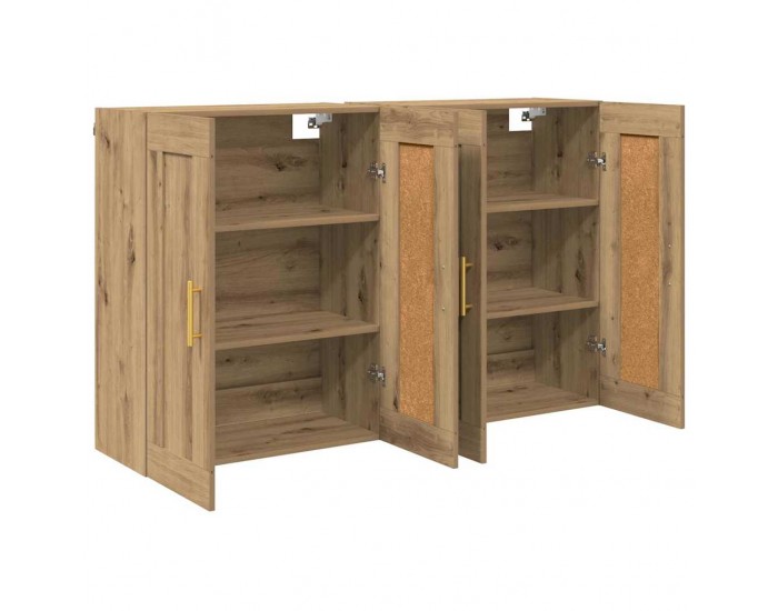 Sonata H Стенно монтирани шкафове 2 pcs Дъб 69,5 x 34 x 90 см