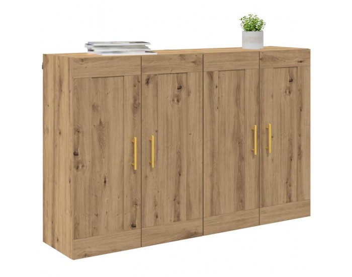 Sonata H Стенно монтирани шкафове 2 pcs Дъб 69,5 x 34 x 90 см