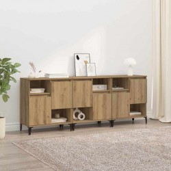 Sonata H Скейдбордове 3 pcs Дъб 60 x 35 x 70 cm Инженерно дърво - Corpuri, vitrine, biblioteci modulare