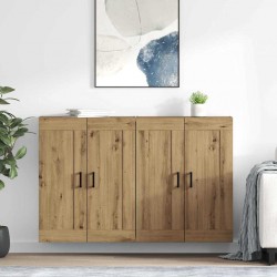 Sonata H Стенно монтирани шкафове 2 pcs Дъб 69,5 x 34 x 90 см - Corpuri, vitrine, biblioteci modulare