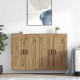 Sonata H Стенно монтирани шкафове 2 pcs Дъб 69,5 x 34 x 90 см