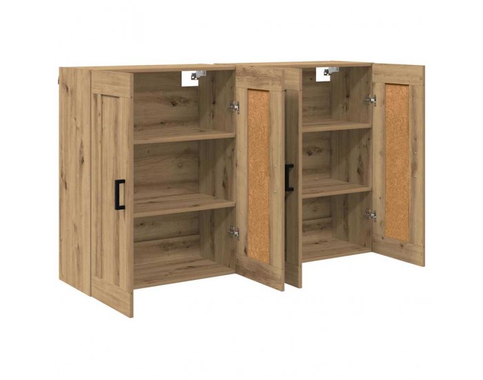 Sonata H Стенно монтирани шкафове 2 pcs Дъб 69,5 x 34 x 90 см