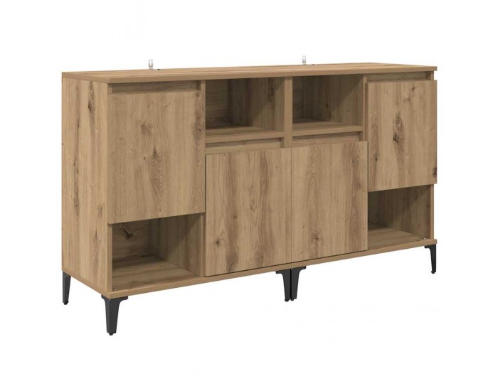 Sonata H Скейдбордове 2 pcs Дъб 60 x 35 x 70 cm Инженерно дърво
