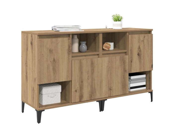 Sonata H Скейдбордове 2 pcs Дъб 60 x 35 x 70 cm Инженерно дърво