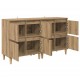 Sonata H Скейдбордове 2 pcs Дъб 60 x 35 x 70 cm Инженерно дърво