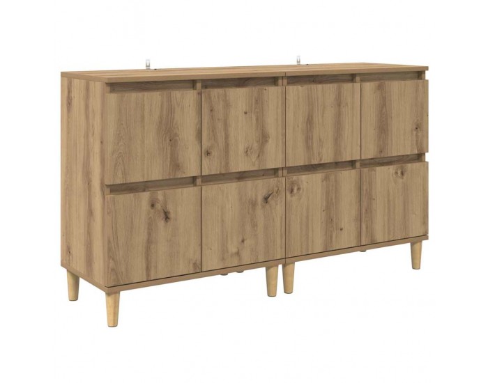 Sonata H Скейдбордове 2 pcs Дъб 60 x 35 x 70 cm Инженерно дърво