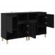 Sonata H Скейдбордове 2 pcs Черния дъб 60 x 35 x 70 cm Инженерно дърво