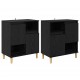 Sonata H Скейдбордове 2 pcs Черния дъб 60 x 35 x 70 cm Инженерно дърво