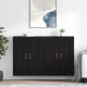 Sonata H Стенно монтирани шкафове 2 pcs Черния дъб 69,5 x 34 x 90 см
