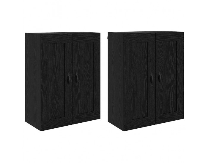 Sonata H Стенно монтирани шкафове 2 pcs Черния дъб 69,5 x 34 x 90 см