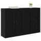 Sonata H Стенно монтирани шкафове 2 pcs Черния дъб 69,5 x 34 x 90 см