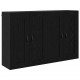 Sonata H Стенно монтирани шкафове 2 pcs Черния дъб 69,5 x 34 x 90 см