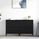 Sonata H Скейдбордове 2 pcs Черния дъб 60 x 35 x 70 cm Инженерно дърво