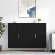 Sonata H Стенно монтирани шкафове 2 pcs Черния дъб 69,5 x 34 x 90 см