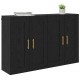 Sonata H Стенно монтирани шкафове 2 pcs Черния дъб 69,5 x 34 x 90 см