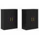 Sonata H Стенно монтирани шкафове 2 pcs Черния дъб 69,5 x 34 x 90 см