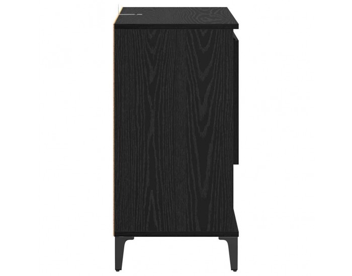 Sonata H Скейдбордове 3 pcs Черния дъб 60 x 35 x 70 cm Инженерно дърво
