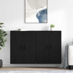 Sonata H Стенно монтирани шкафове 2 pcs Черния дъб 69,5 x 34 x 90 см - Corpuri, vitrine, biblioteci modulare