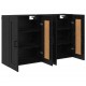 Sonata H Стенно монтирани шкафове 2 pcs Черния дъб 69,5 x 34 x 90 см