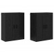 Sonata H Стенно монтирани шкафове 2 pcs Черния дъб 69,5 x 34 x 90 см