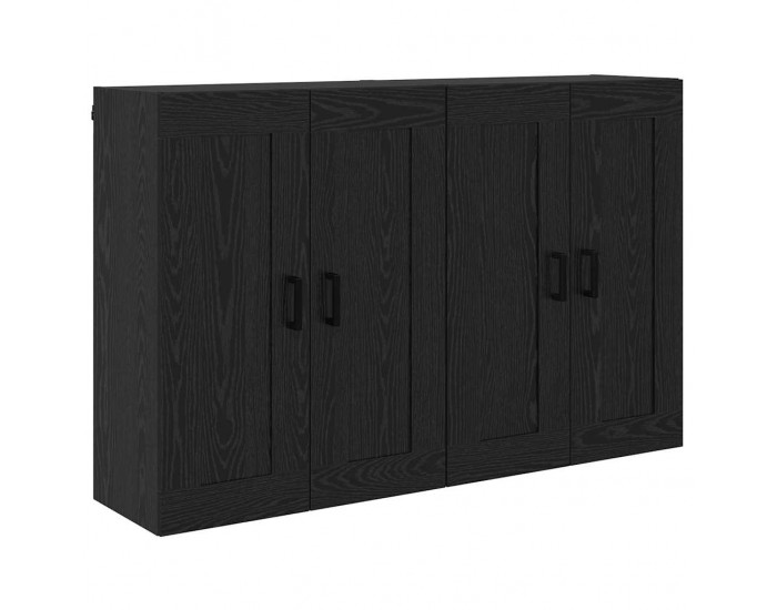 Sonata H Стенно монтирани шкафове 2 pcs Черния дъб 69,5 x 34 x 90 см