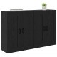 Sonata H Стенно монтирани шкафове 2 pcs Черния дъб 69,5 x 34 x 90 см