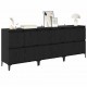 Sonata H Скейдбордове 3 pcs Черния дъб 60 x 35 x 70 cm Инженерно дърво