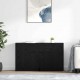 Sonata H Скейдбордове 2 pcs Черния дъб 60 x 30 x 70 см Инженерно дърво