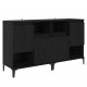 Sonata H Скейдбордове 2 pcs Черния дъб 60 x 35 x 70 cm Инженерно дърво