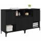 Sonata H Скейдбордове 2 pcs Черния дъб 60 x 35 x 70 cm Инженерно дърво
