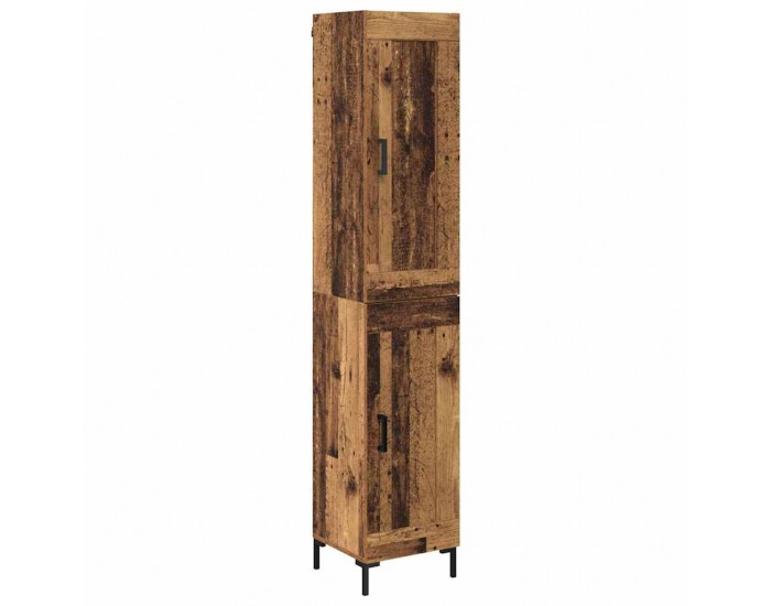 Sonata H Висок шкаф Старо дърво 34,5 x 34 x 180 см Инженерно дърво