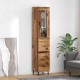 Sonata H Висок шкаф Старо дърво 34,5 x 34 x 180 см Инженерно дърво