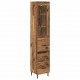 Sonata H Висок шкаф Старо дърво 34,5 x 34 x 180 см Инженерно дърво