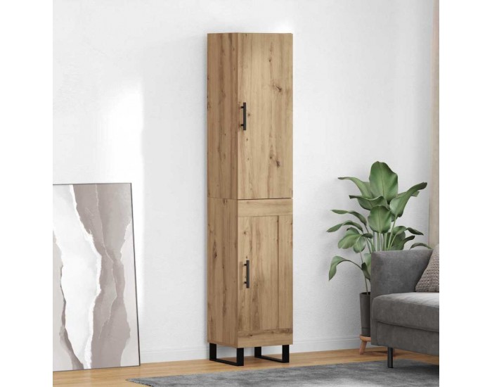 Sonata H Висок шкаф Дъб 34,5 x 34 x 180 см Инженерно дърво