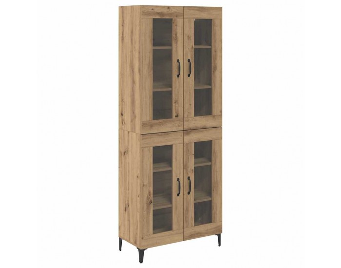 Sonata H Висок шкаф Дъб 69,5 x 34 x 180 см Инженерно дърво