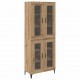 Sonata H Висок шкаф Дъб 69,5 x 34 x 180 см Инженерно дърво