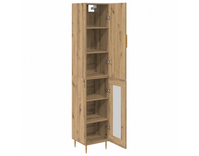 Sonata H Висок шкаф Дъб 34,5 x 34 x 180 см Инженерно дърво