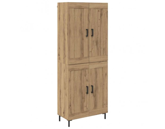 Sonata H Висок шкаф Дъб 69,5 x 34 x 180 см Инженерно дърво