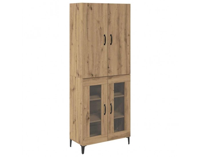 Sonata H Висок шкаф Дъб 69,5 x 34 x 180 см Инженерно дърво