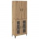 Sonata H Висок шкаф Дъб 69,5 x 34 x 180 см Инженерно дърво